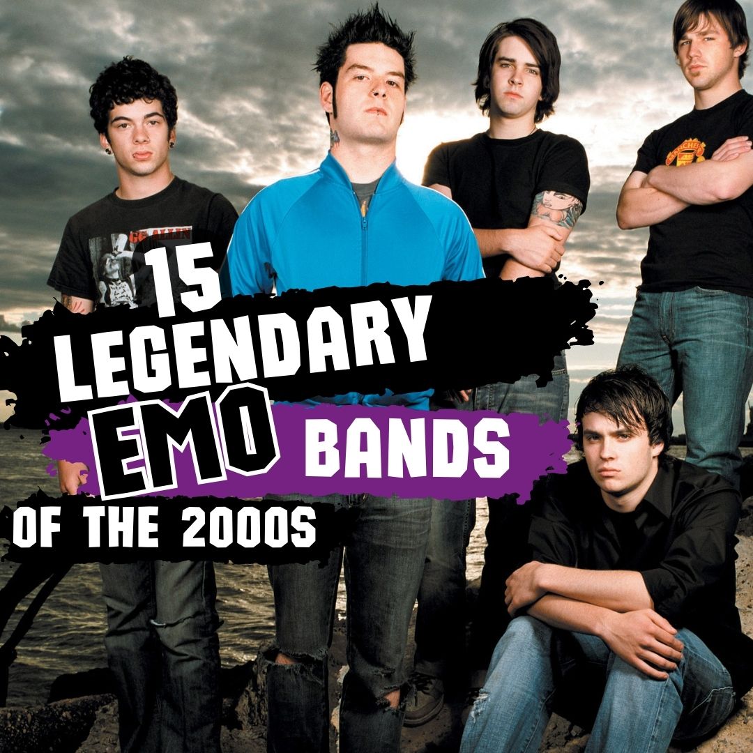 15 Legendary Emo Bands of The 2000s