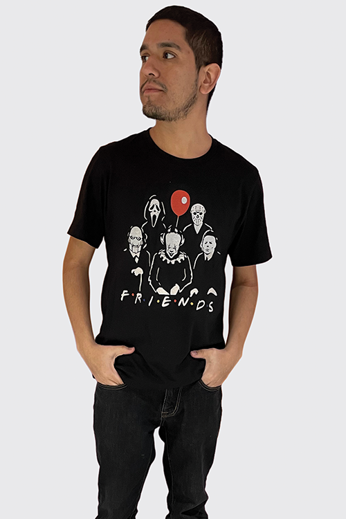Horror movie friends t-shirt for men and women.