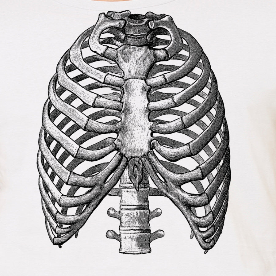 ribs anatomy men's t-shirt design