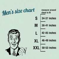 Thumbnail for microscope seahorse men's t-shirt sizing chart