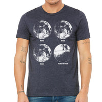 Thumbnail for star wars that's no moon t-shirt for men
