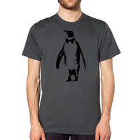 Thumbnail for formal penguin with bow tie men's t-shirt