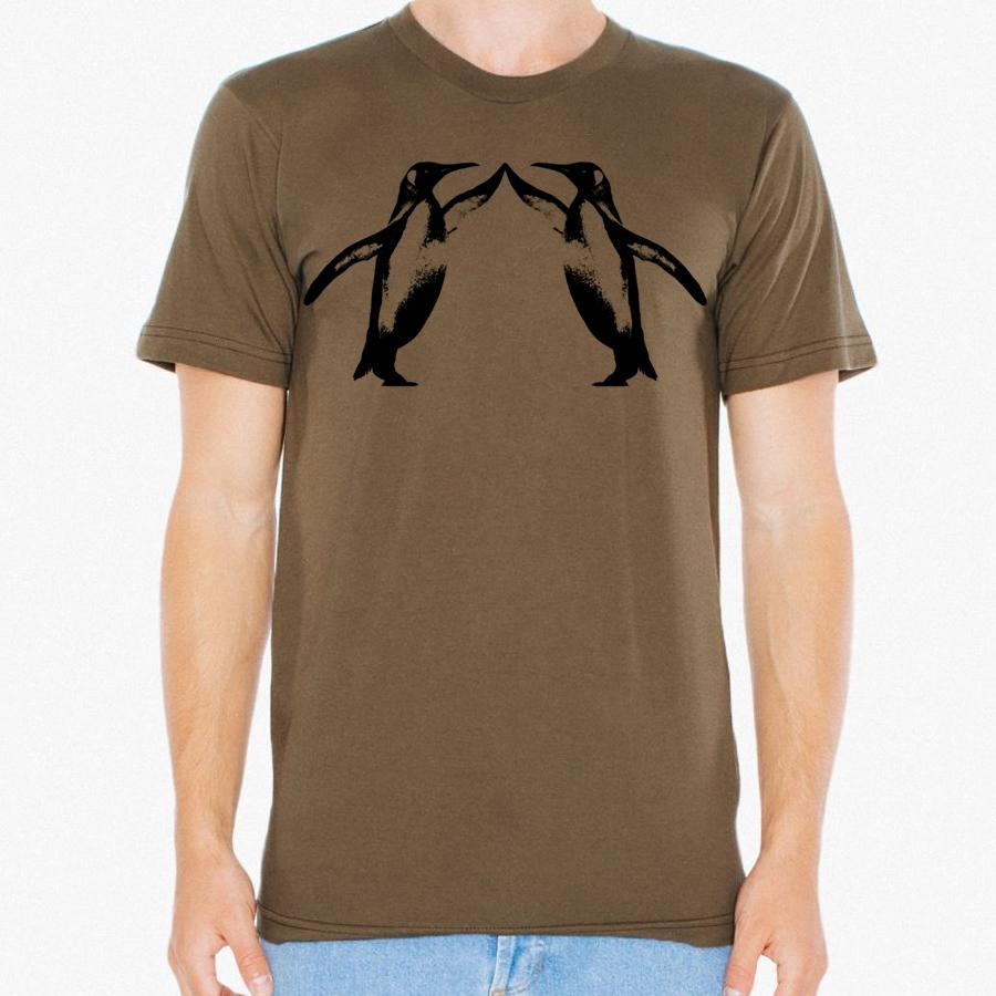 penguin high five t-shirt for men