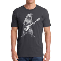 Thumbnail for Bear Playing Bass Guitar Men's T-Shirt
