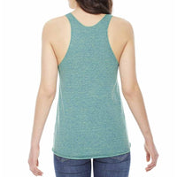 Thumbnail for octopus wearing glasses women's tank top back view