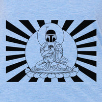 Thumbnail for boba fett buddha t-shirt design