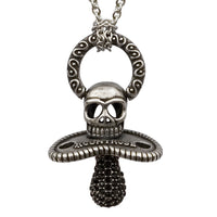 Thumbnail for skull pacifier necklace