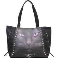 Thumbnail for black cat gothic handbag