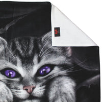 Thumbnail for gothic kitten bath towel