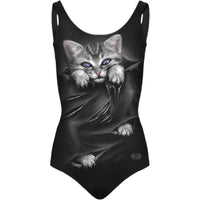 Thumbnail for summer goth cat bathing suit