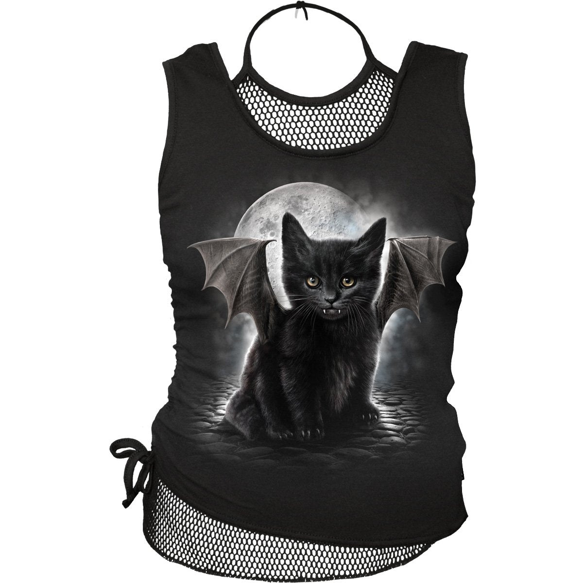 goth cat vampire clothing