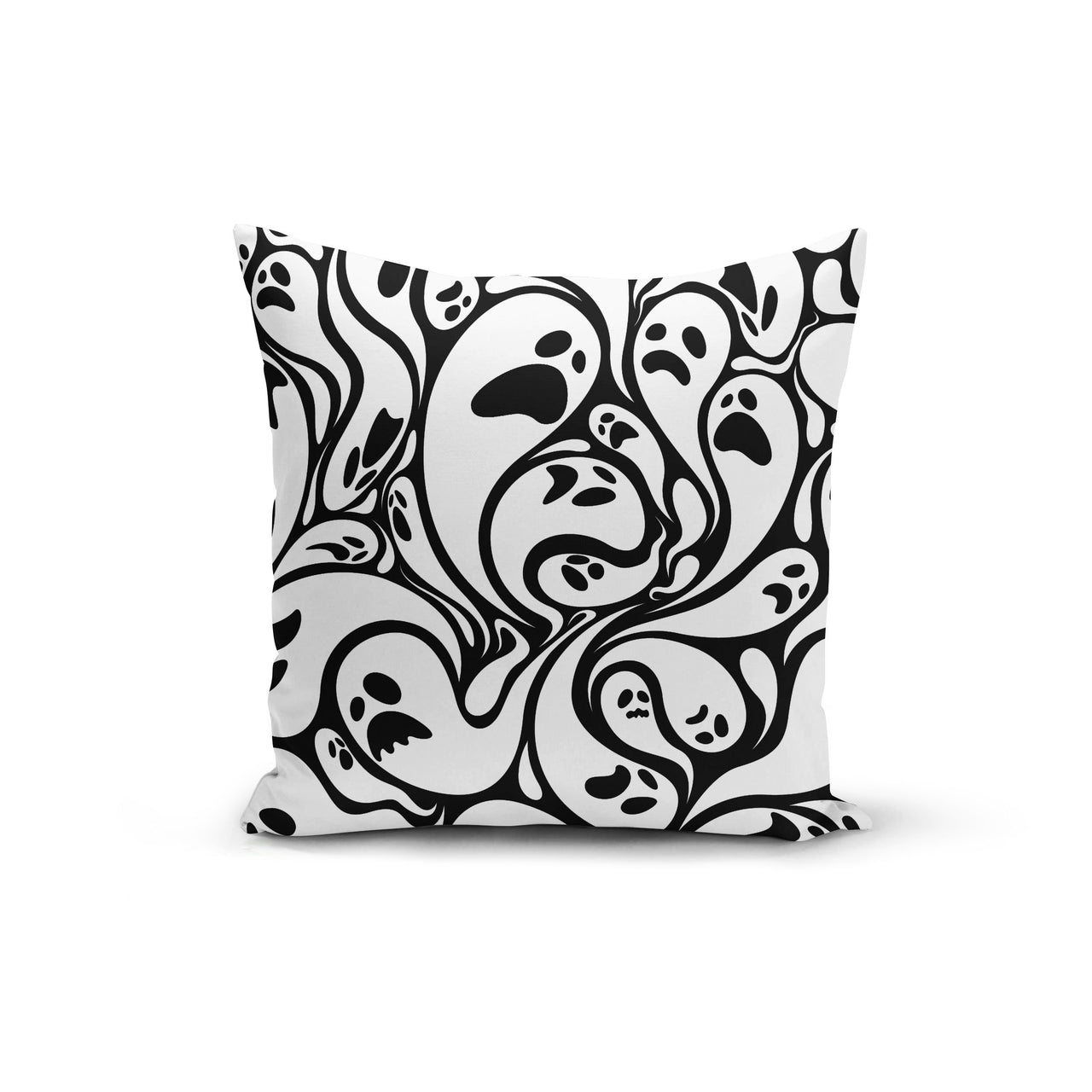 halloween ghost pillow cover