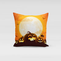 Thumbnail for halloween pumpkin pillow cover