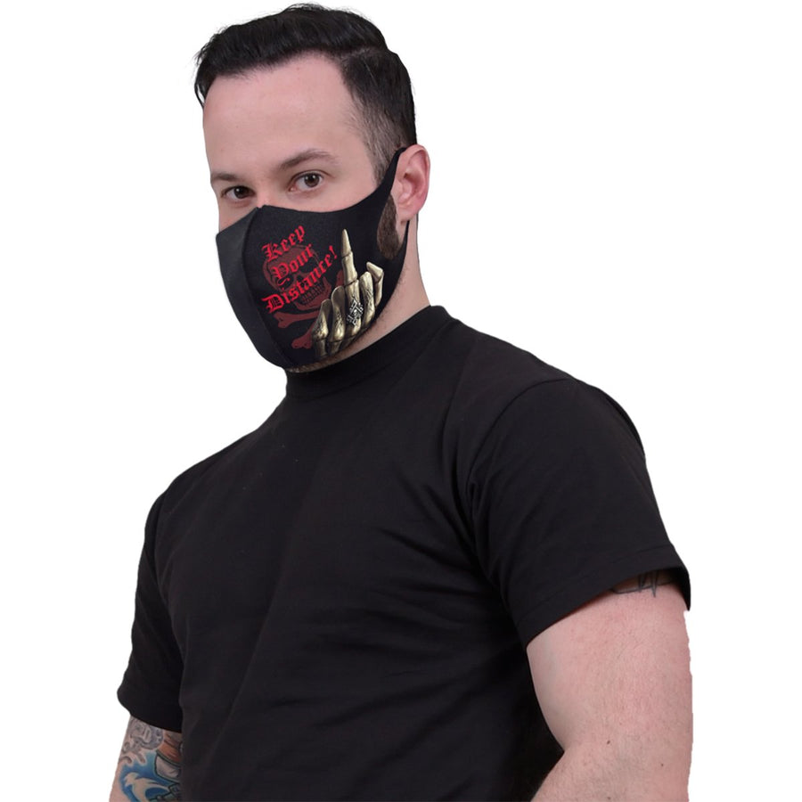 funny unisex gothic face mask