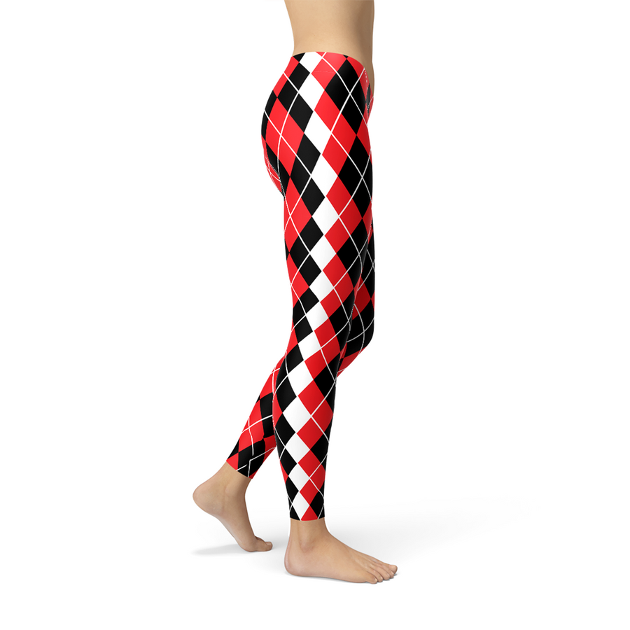 harley quinn stlye cosplay leggings