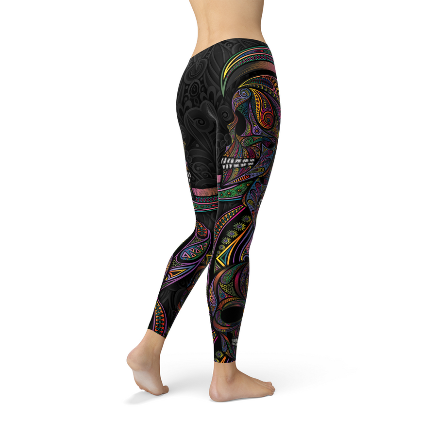 sugar skull tights