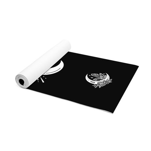 goth yoga and pilates mat