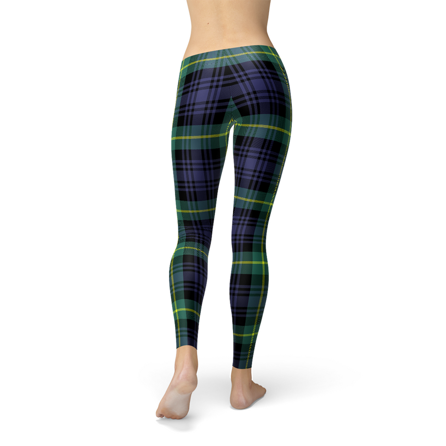 women's plaid tights