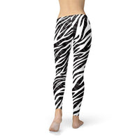 Thumbnail for zebra print tights leggings