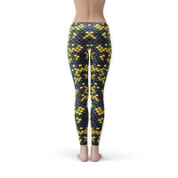 Thumbnail for yellow and black mermaid pants for women