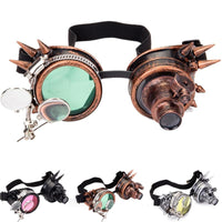 Thumbnail for gold and bronze steampunk goggles