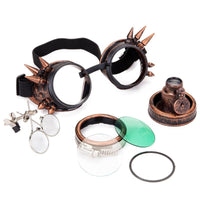 Thumbnail for bronze steampunk goggles